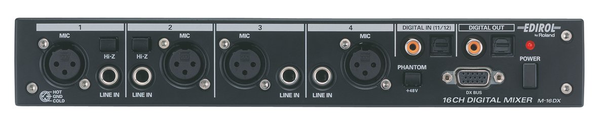 Roland M-16DX 24-bit/96kHz 16-Channel Digital Mixer : Amazon